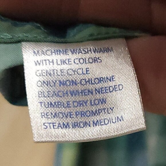 Southern Tide Mens Tailored Fit Green Plaid Long Sleeve Button Down Large - Picture 5 of 5